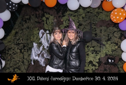 Fotokoutek na pálení čarodějnic Dambořice 2024