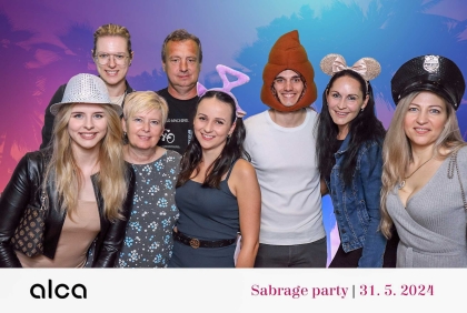 Fotokoutek na sabrage party 2024