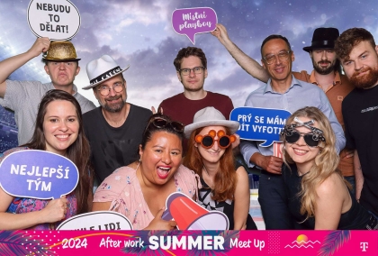 Fotokoutek na after work summer meet up 2024