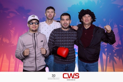 Fotokoutek na večírek CWS 2024