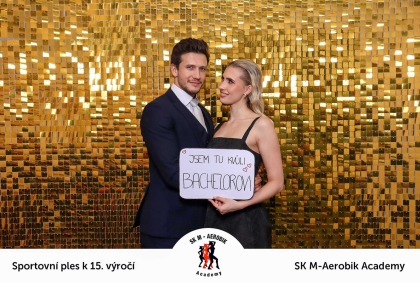 Fotokoutek na sportovní ples 15. výročí -  SK M-AEROBIC ACADEMY
