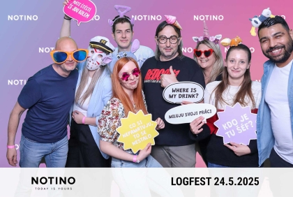 Fotokoutek na LOGFEST Notino 2025