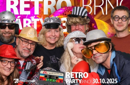 Fotokoutek na večírek PRO DOMA 2025