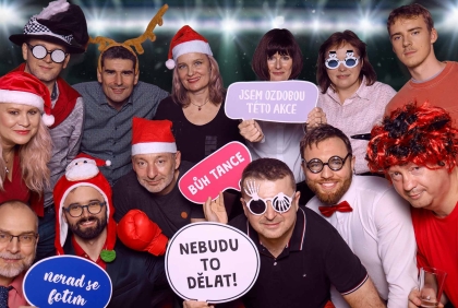 Fotokoutek na vánoční večírek ČSOB | 3. 12. 2025