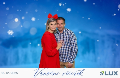 Fotokoutek na vánoční večírek LUX | 13. 12. 2025