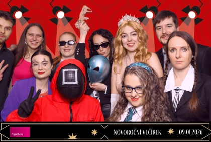 Fotokoutek na novoroční večírek Synthon | 9. 1. 2026
