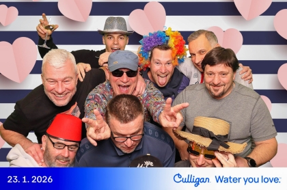 Fotokoutek na firemní akci Culligan | 23. 1. 2006