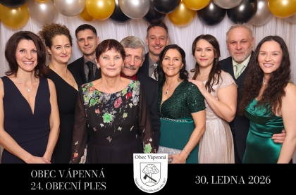 Fotokoutek na ples ve Vápenné | 30. 1. 2026