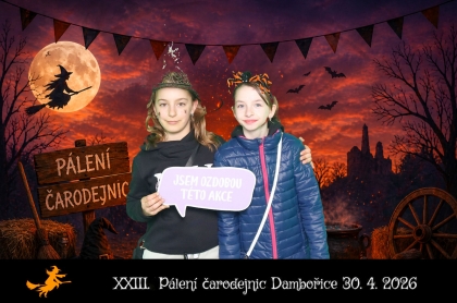 Fotokoutek na pálení čarodějnic v Dambořicích | 30. 4. 2026
