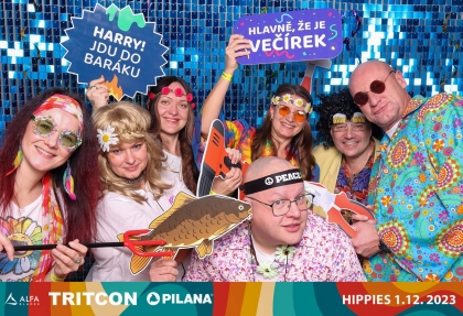 Fotokoutek na Hippies večírek Tritcon 2023